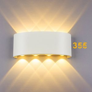 ĐÈN TƯỜNG HIỆN ĐẠI VNT2222-4 TRẮNG