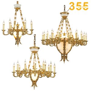 ĐÈN CHÙM ĐỒNG DCD8121