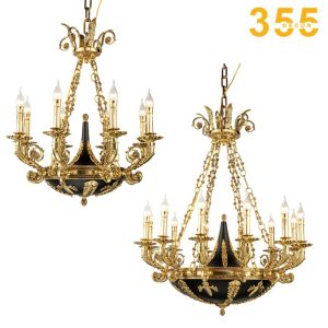 ĐÈN CHÙM ĐỒNG DCD0427