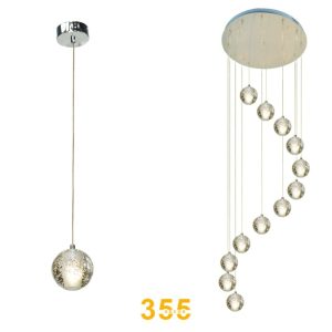 ĐÈN THẢ HIỆN ĐẠI THD02