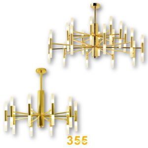 ĐÈN THẢ THIẾT KẾ TTKCD125 XI VÀNG