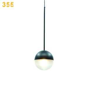 ĐÈN THẢ THỦY TINH TT44 ĐEN